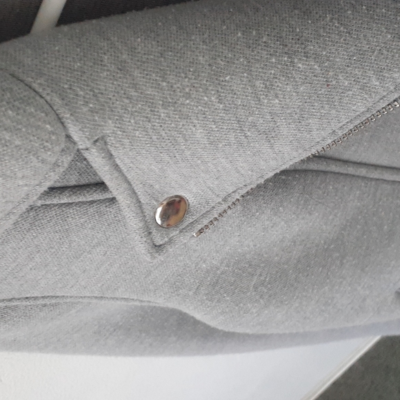 Old navy jacket gray lots of zippers size S perfect condition Fall winter - Picture 7 of 12